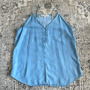 LOFT chambray tank